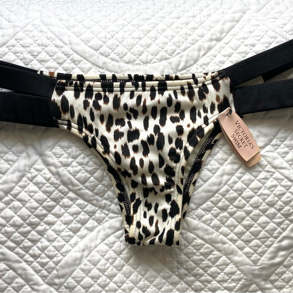 Victoria’s Secret swim bottom leopard print